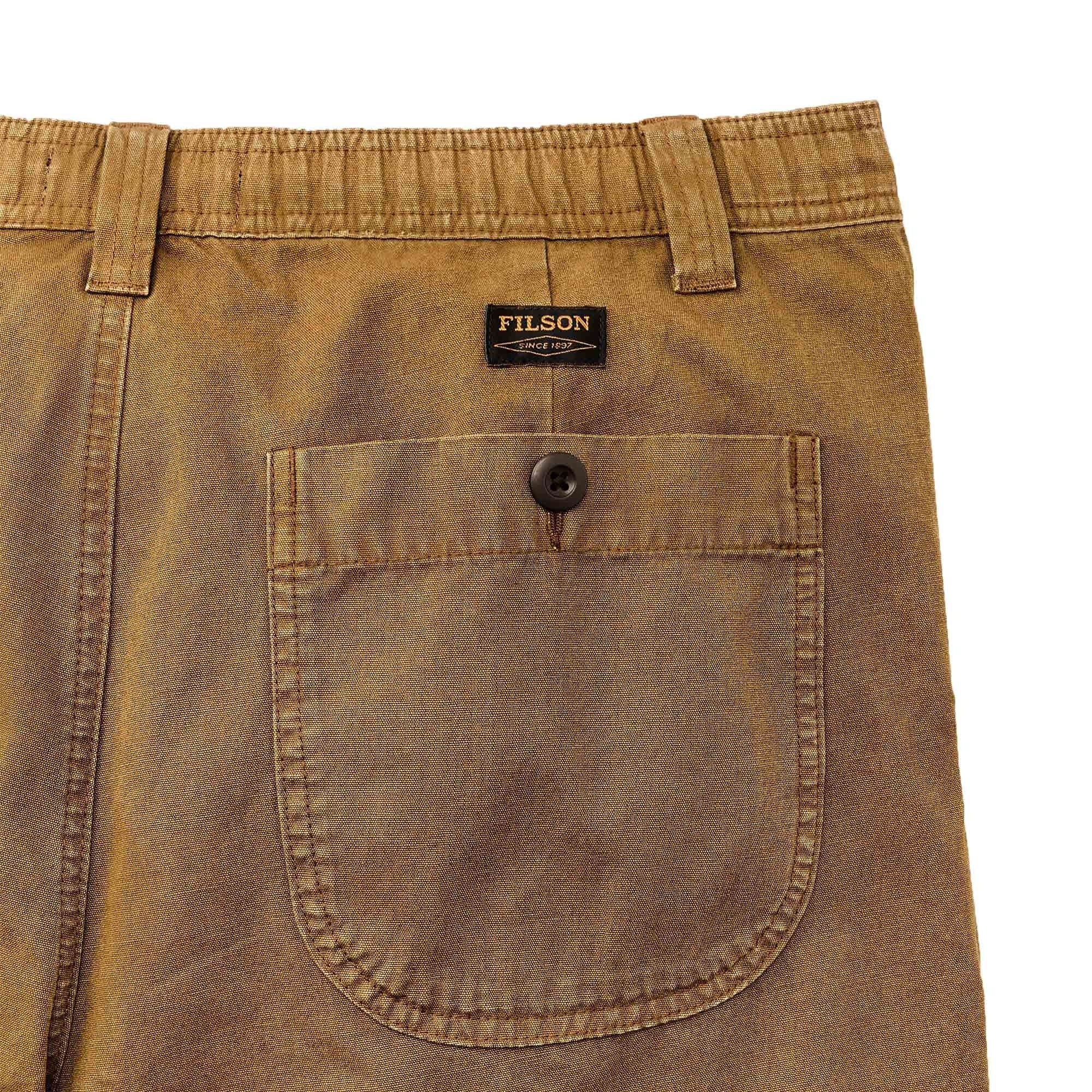 Filson Oakville Canvas Shorts - Bronze