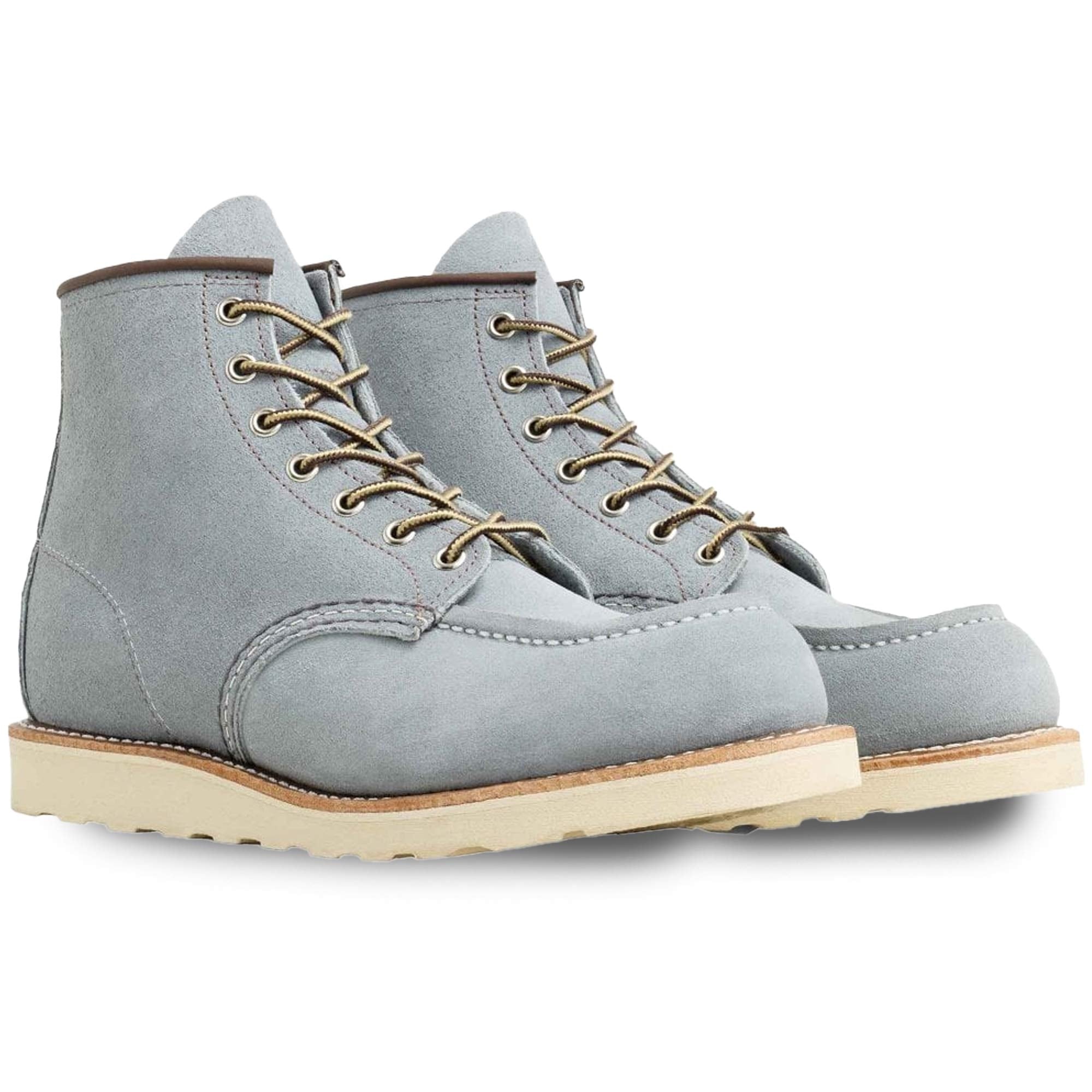 Red Wing Classic Moc Toe Boots - Dusty Blue