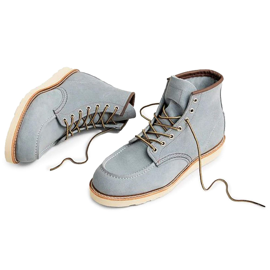 Red Wing Classic Moc Toe Boots - Dusty Blue