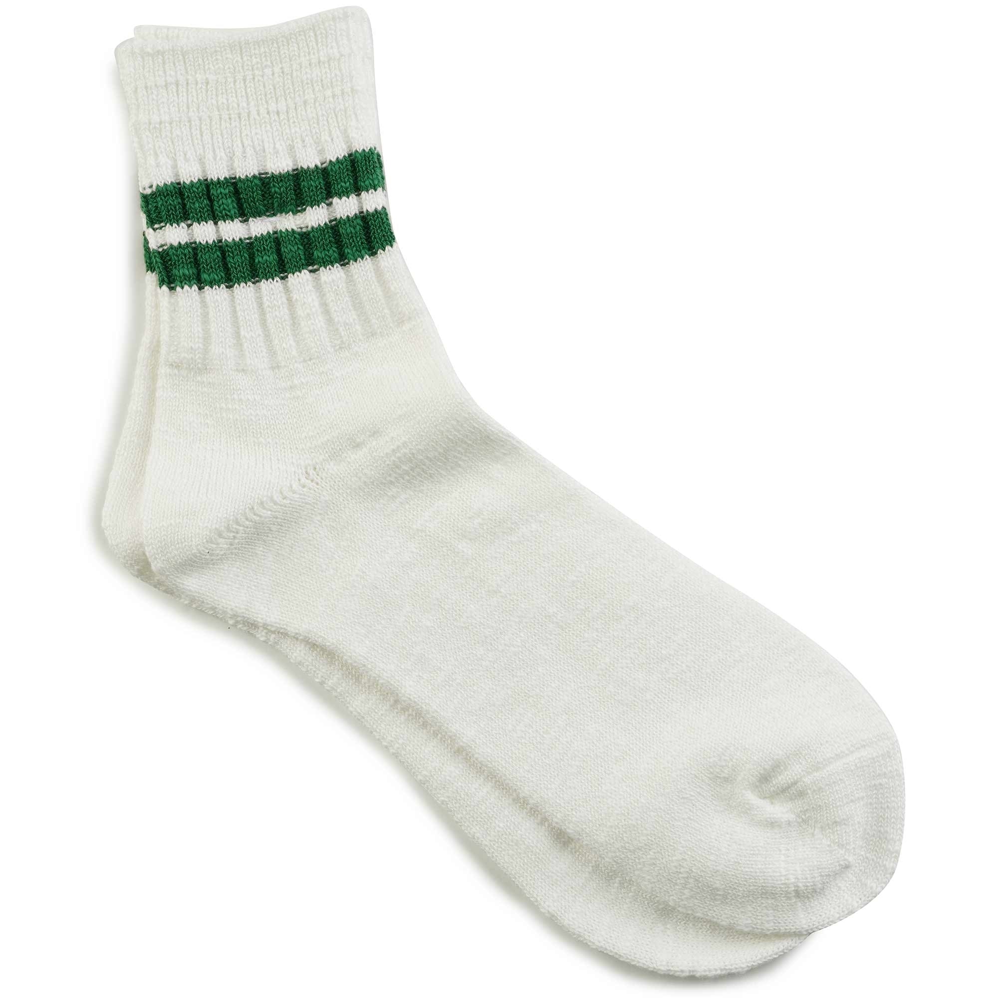 Anonymous Ism Slub Line Socks - Moss