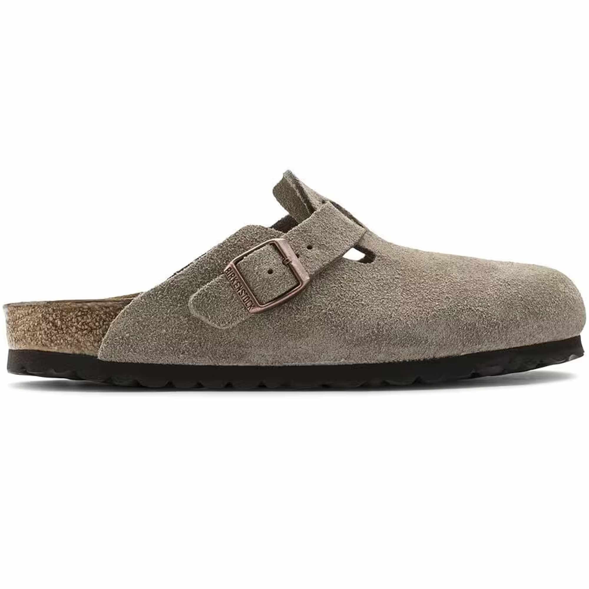 Boston Suede Leather - Taupe