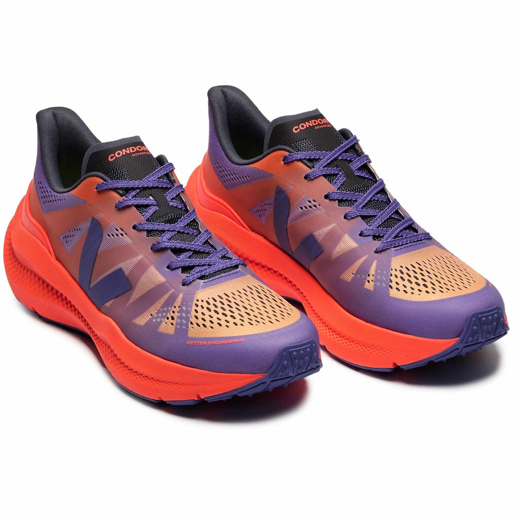 Veja Women's Condor 3 Engineered-Mesh - Gradient Purple Orange