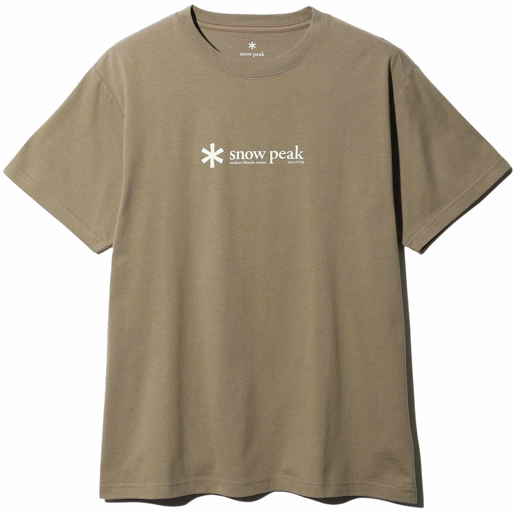 Snow Peak Soft Cotton Logo Short Sleeve T-Shirt - Pro