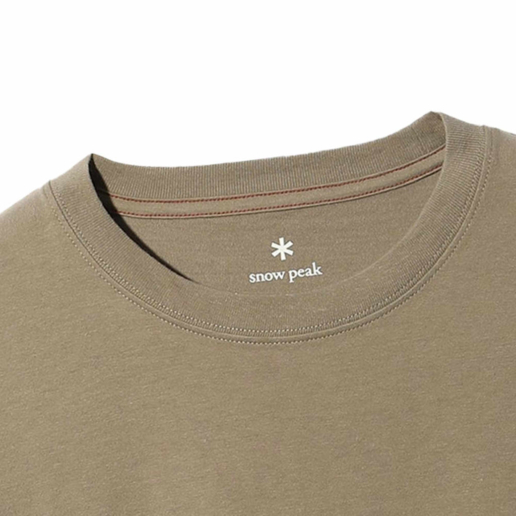 Snow Peak Soft Cotton Logo Short Sleeve T-Shirt - Pro