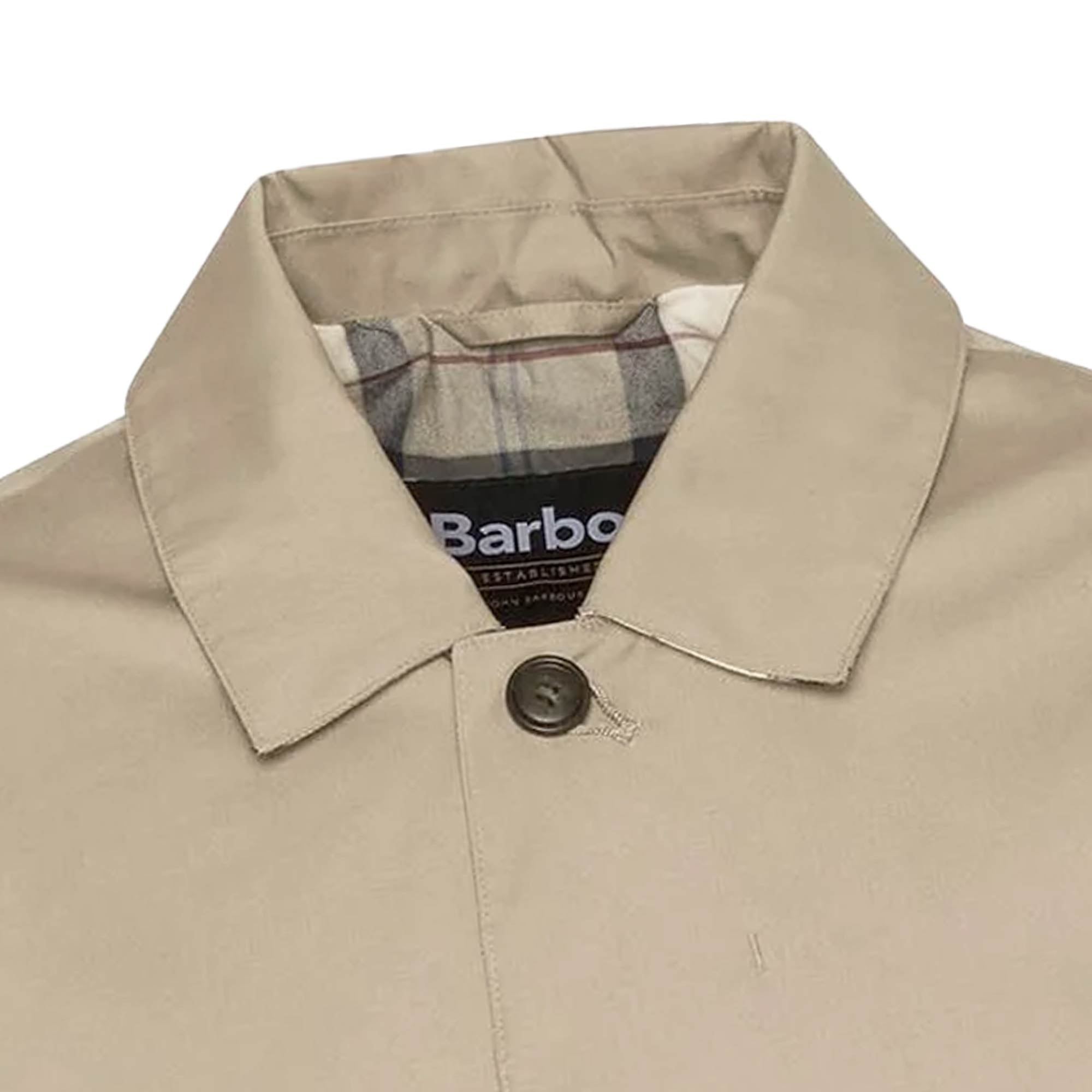 Barbour Short Rokig Waterproof Jacket -  Stone