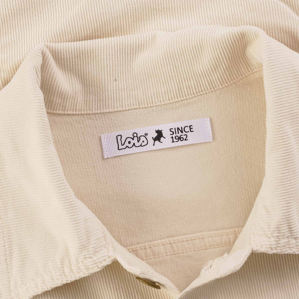 Lois Jeans Tejana Thin Corduroy Jacket - Ecru