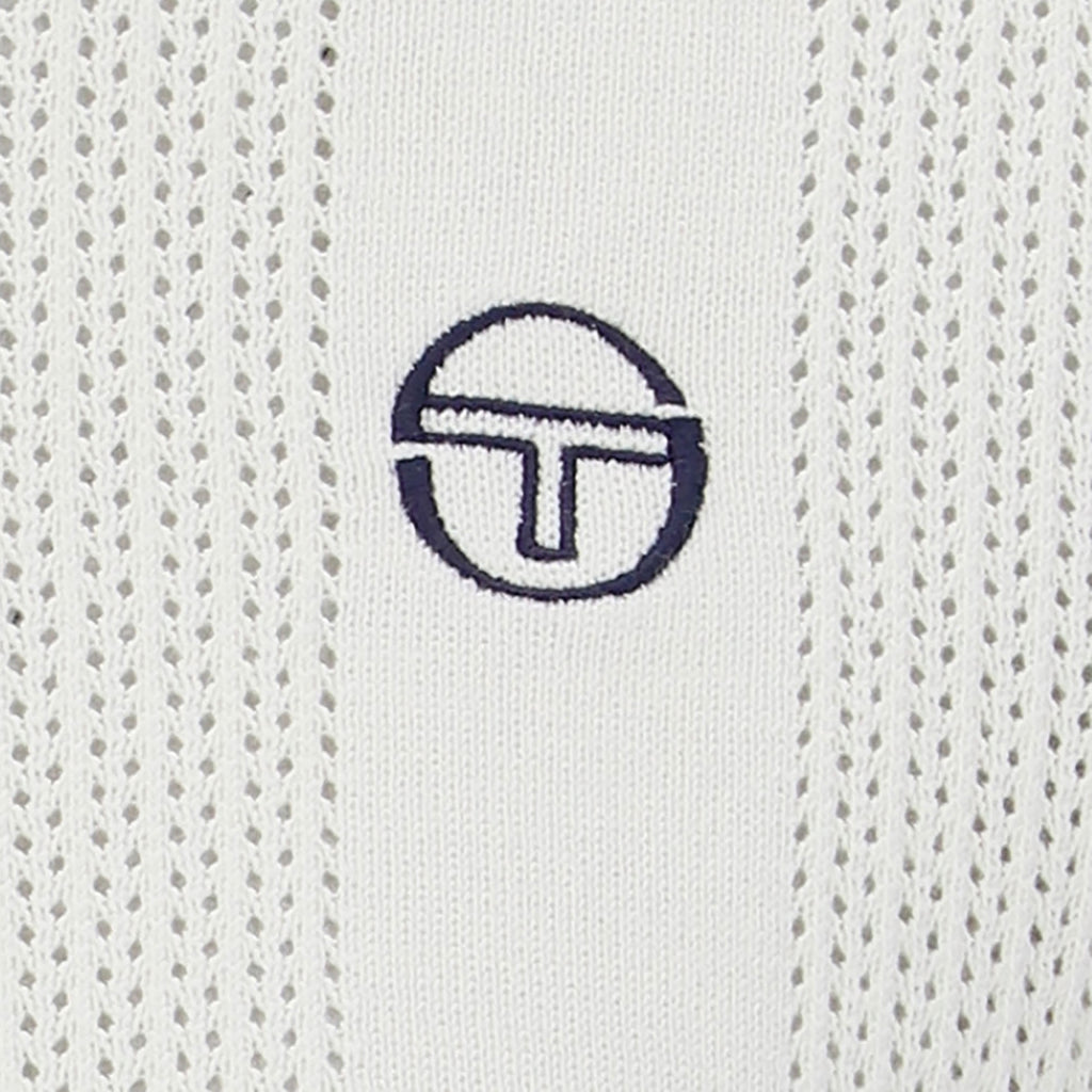 Sergio Tacchini Women's Reggi Knitted Polo Shirt - Gardenia