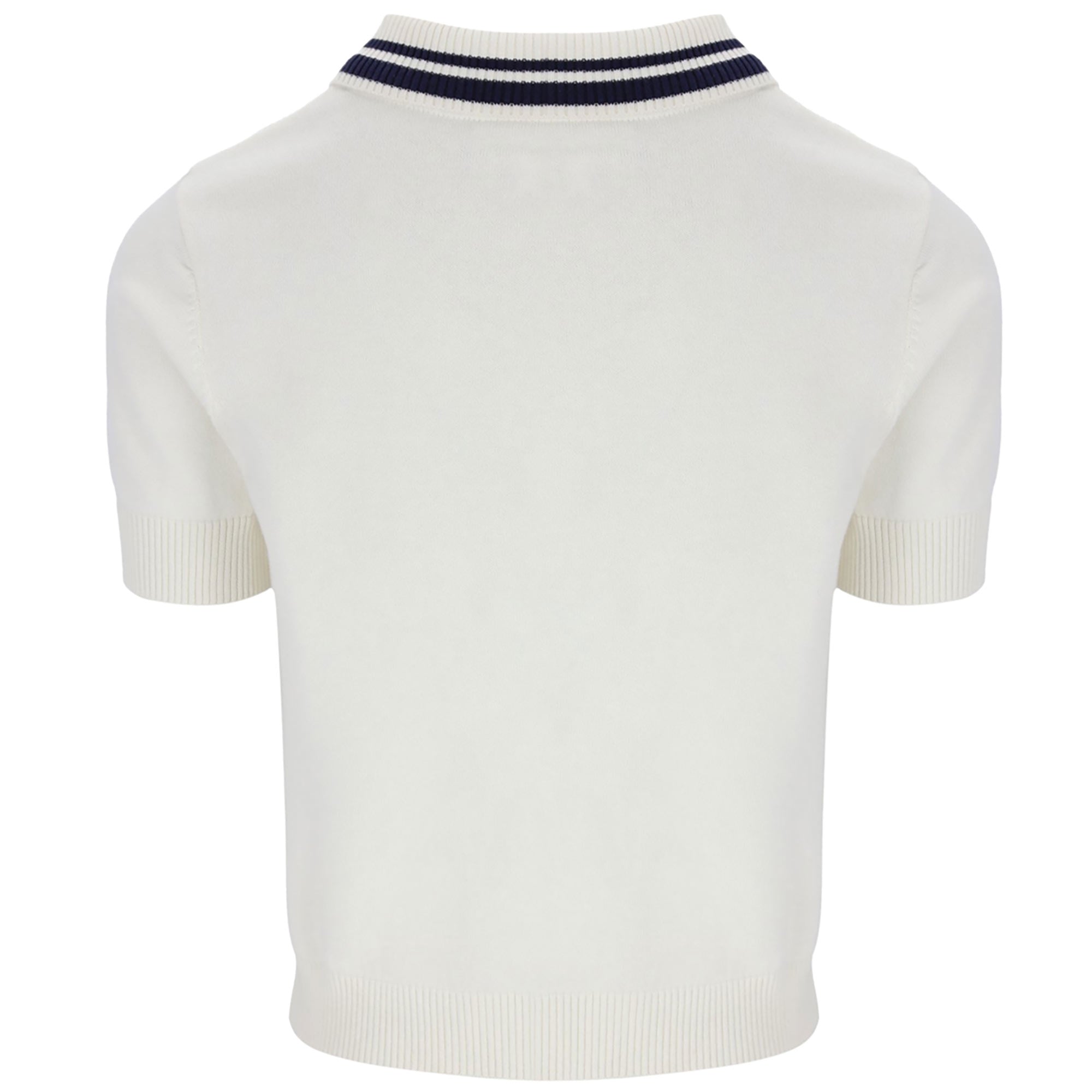 Sergio Tacchini Women's Reggi Knitted Polo Shirt - Gardenia