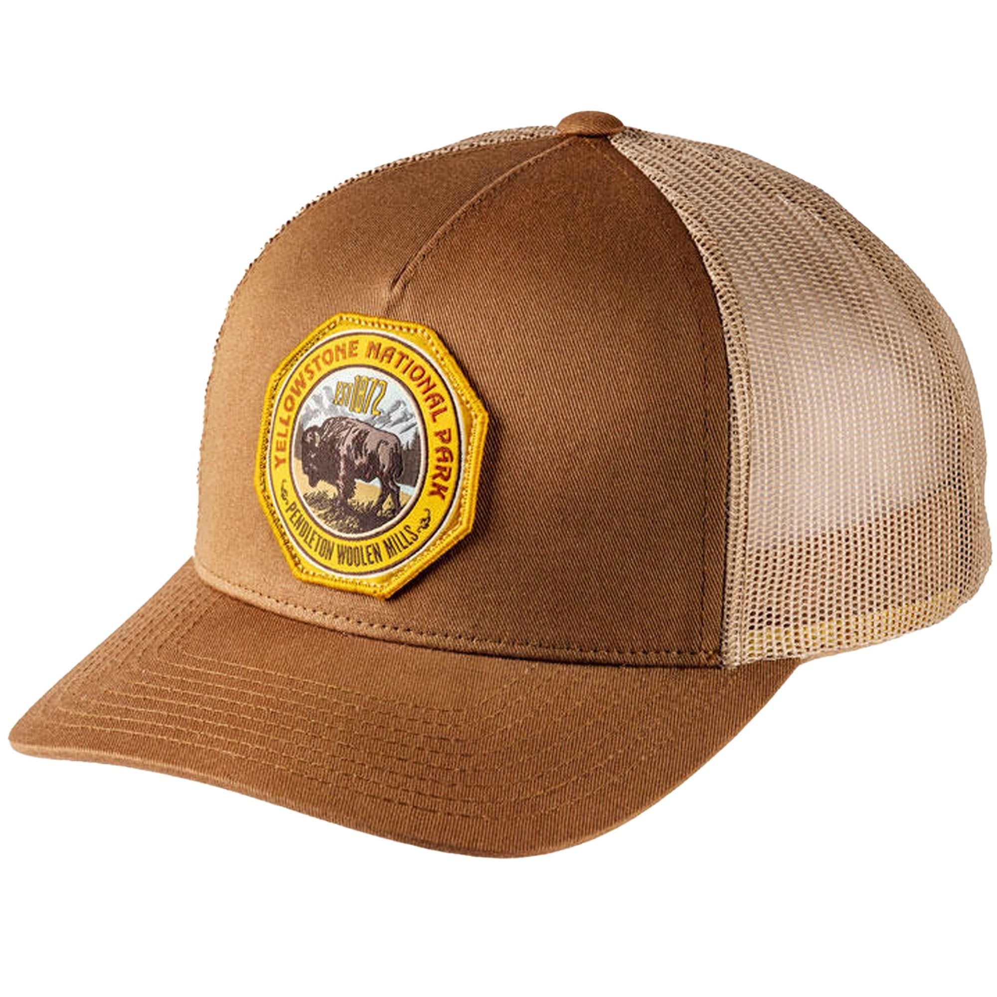 Pendleton Woolen Mills National Park Trucker Cap - Dark Tan