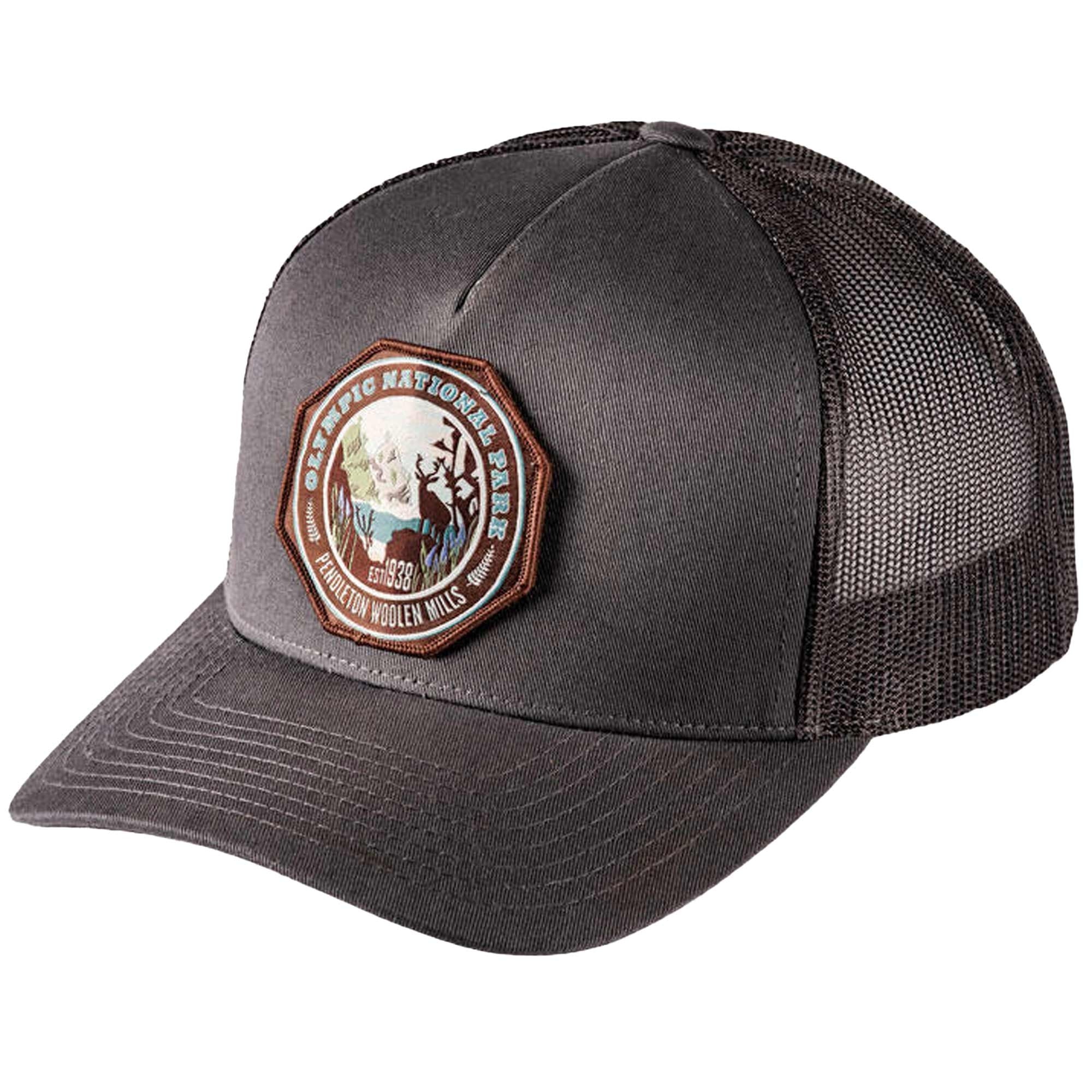 Pendleton Woolen Mills National Park Trucker Cap - Charcoal