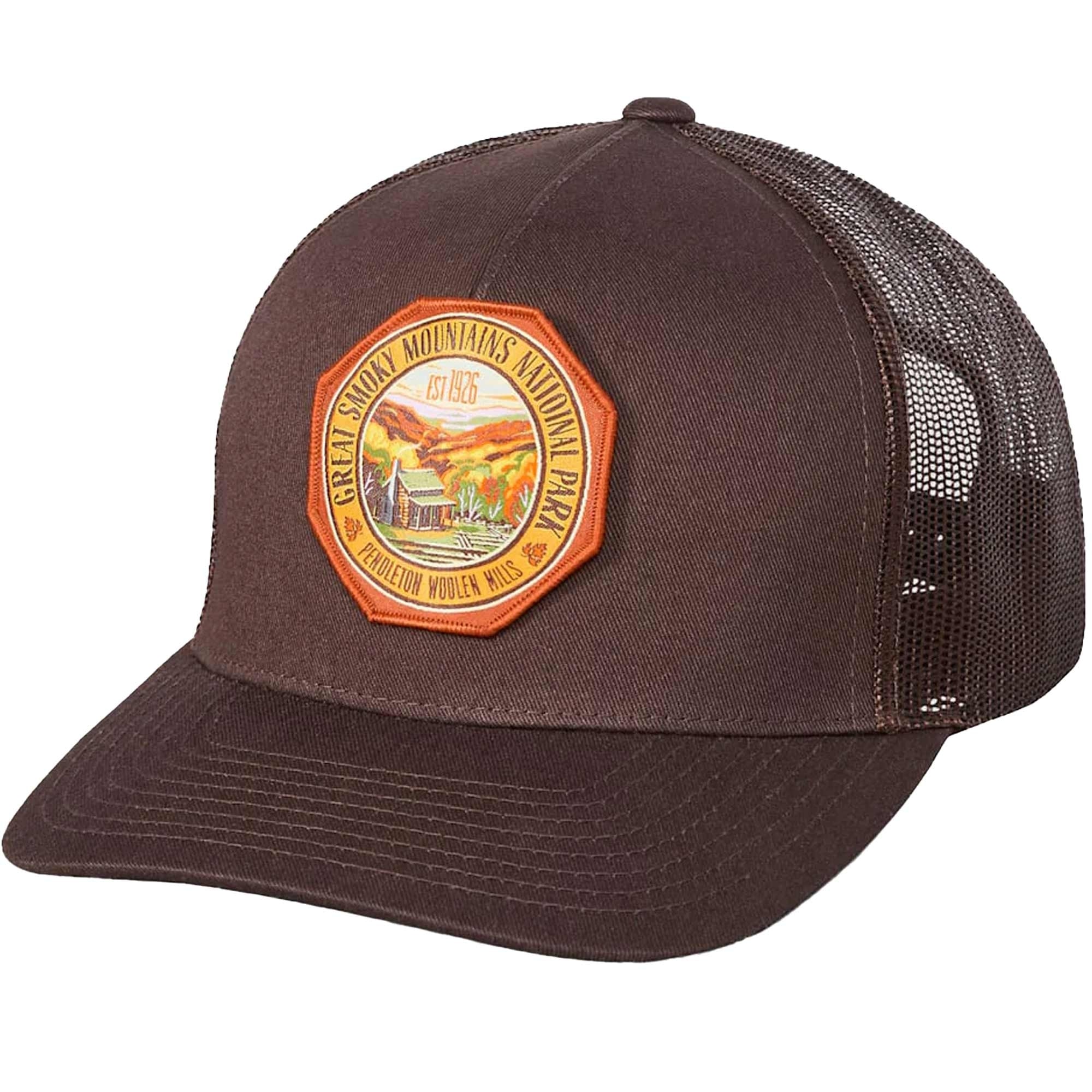 Pendleton Woolen Mills National Park Trucker Cap - Brown