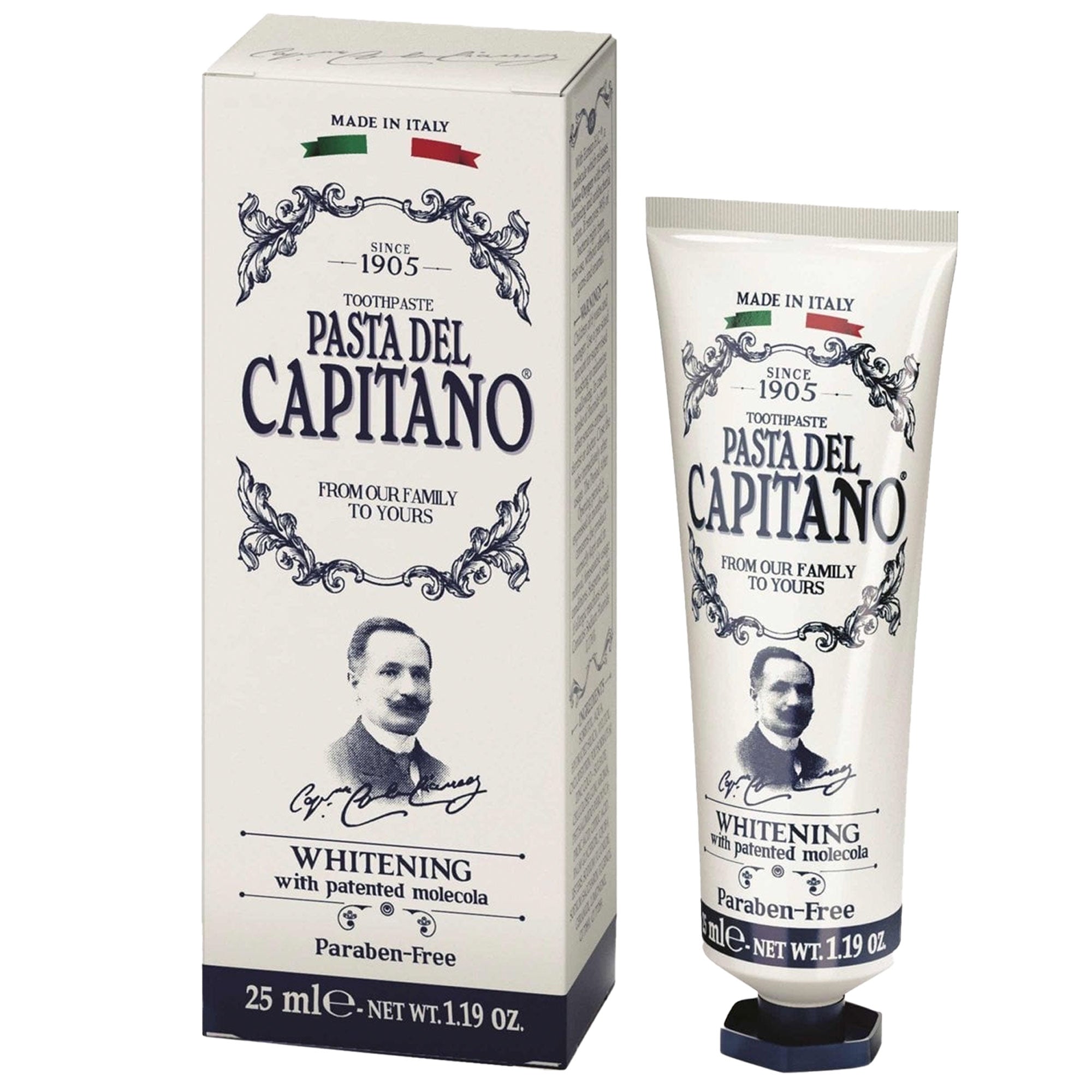 Pasta Del Capitano Travel Whitening Toothpaste - 25ml