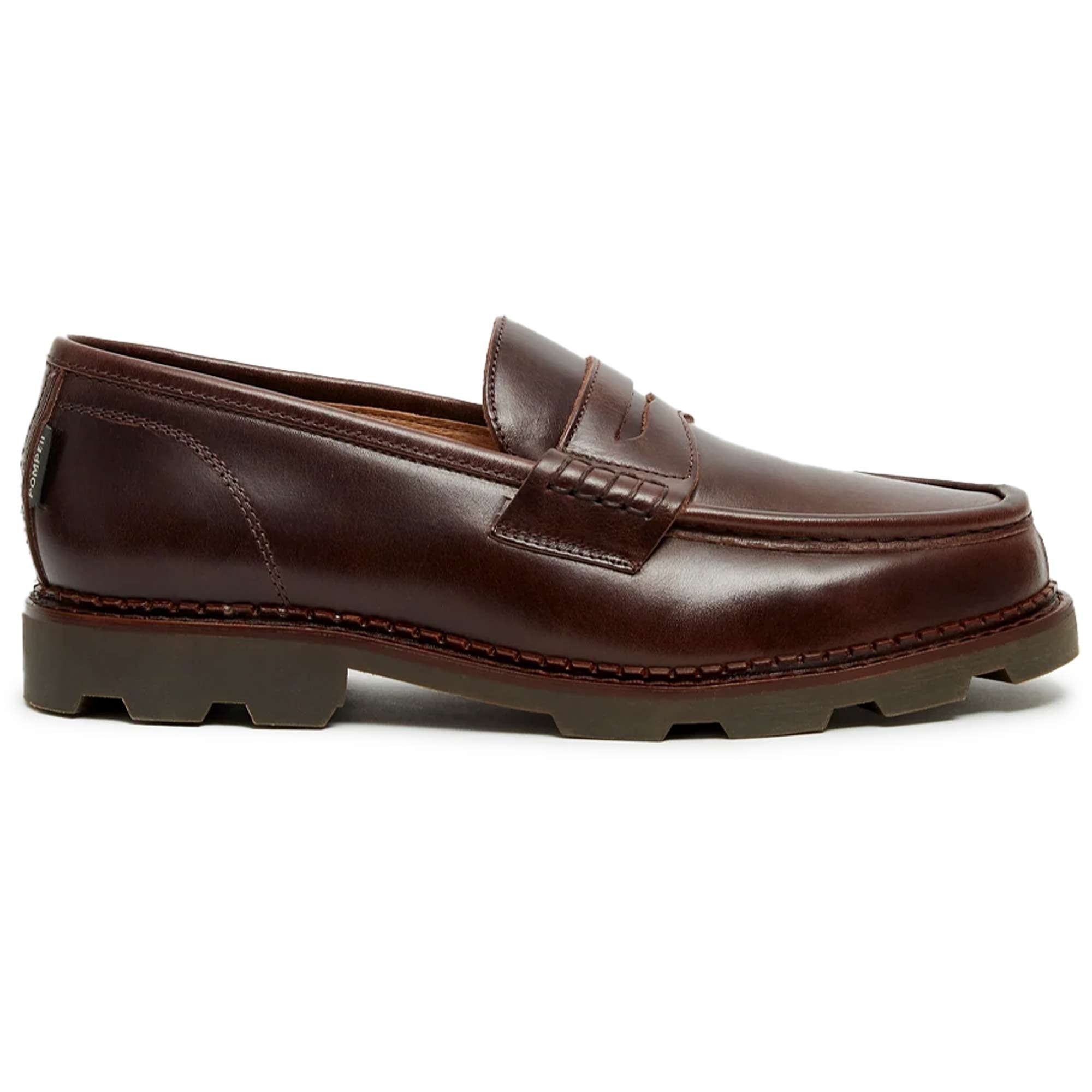 Pompeii Modena Leather Loafers - Roast