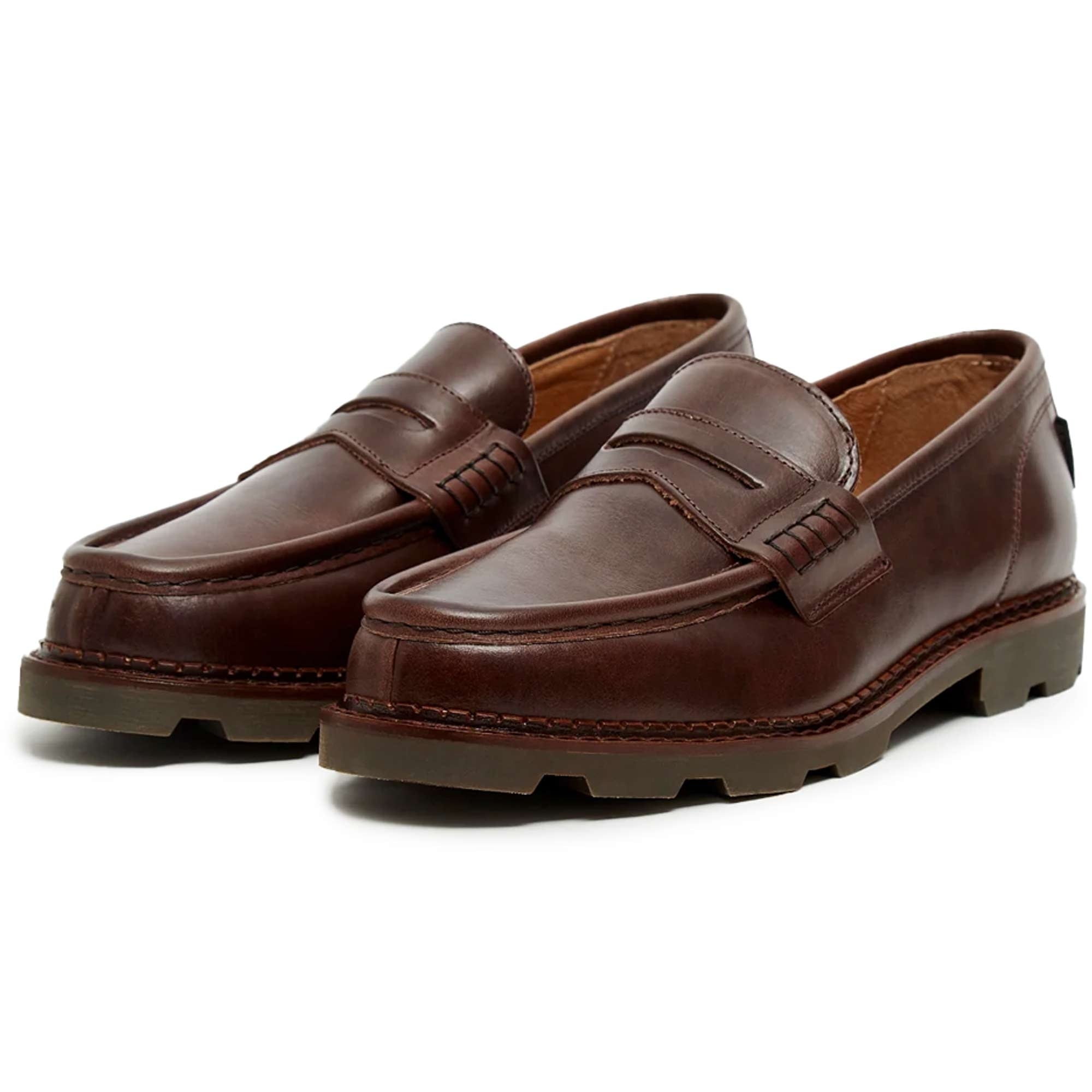 Pompeii Modena Leather Loafers - Roast