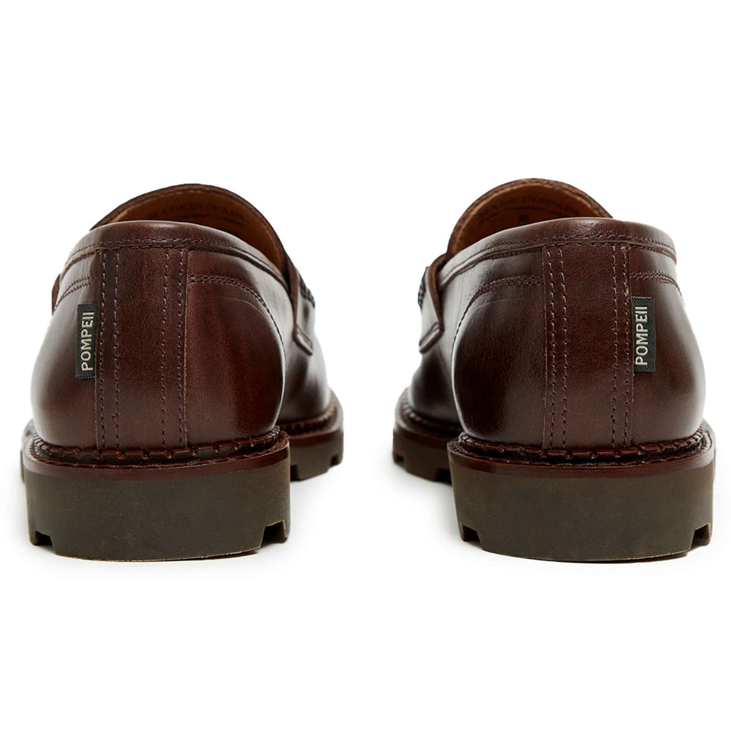 Pompeii Modena Leather Loafers - Roast
