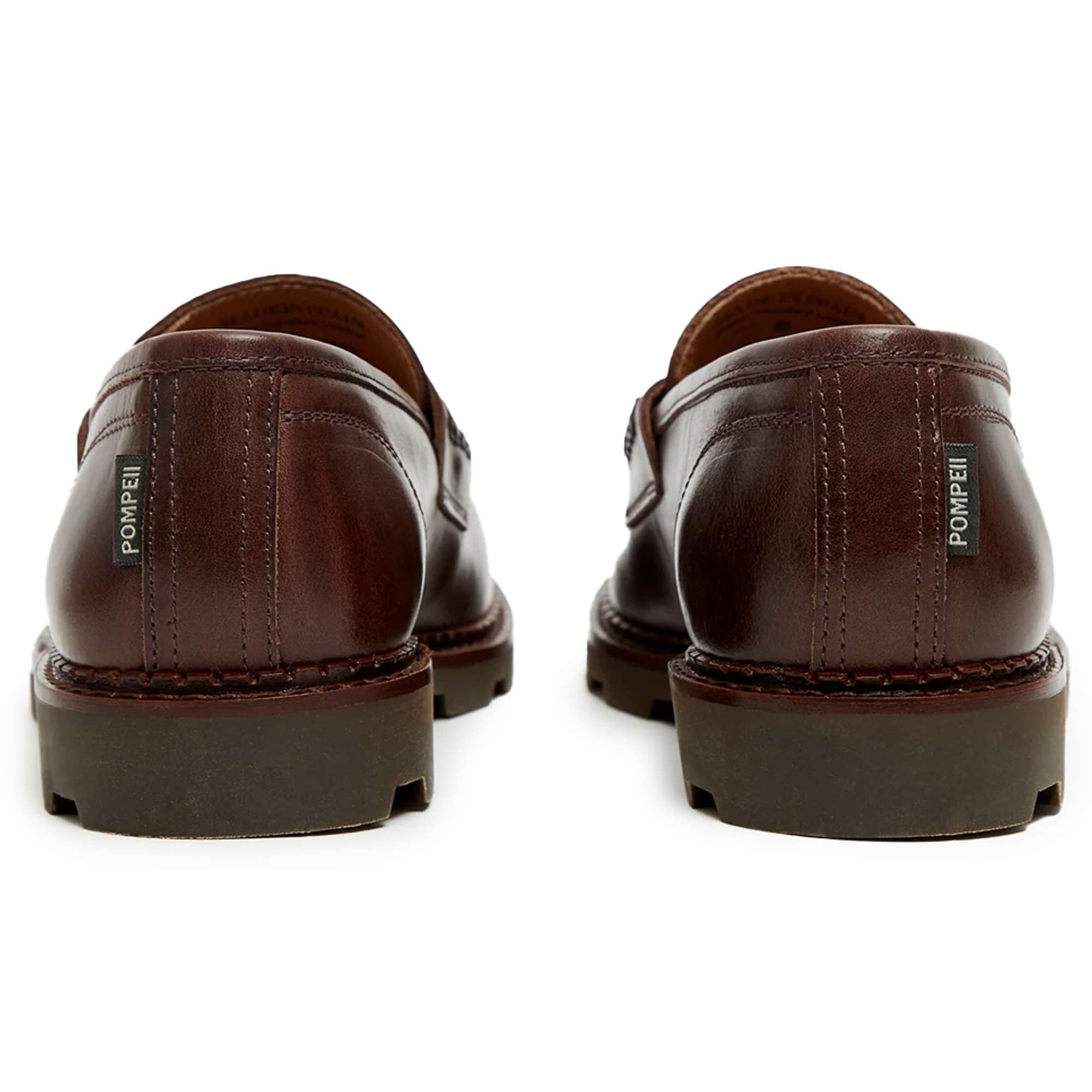 Pompeii Modena Leather Loafers - Roast