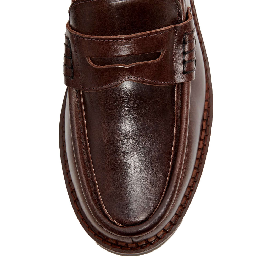 Pompeii Modena Leather Loafers - Roast