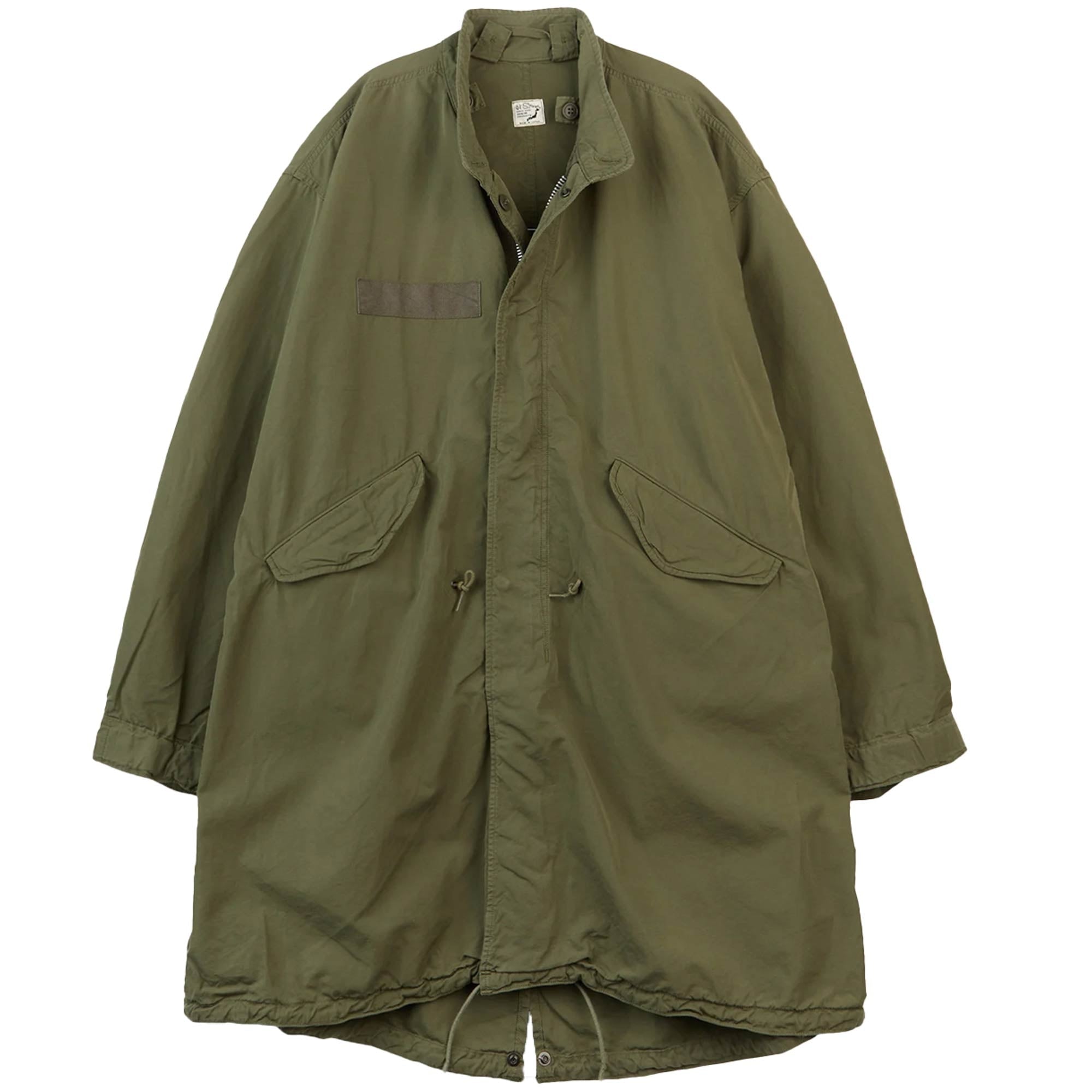 Fish Tail Coat - Army