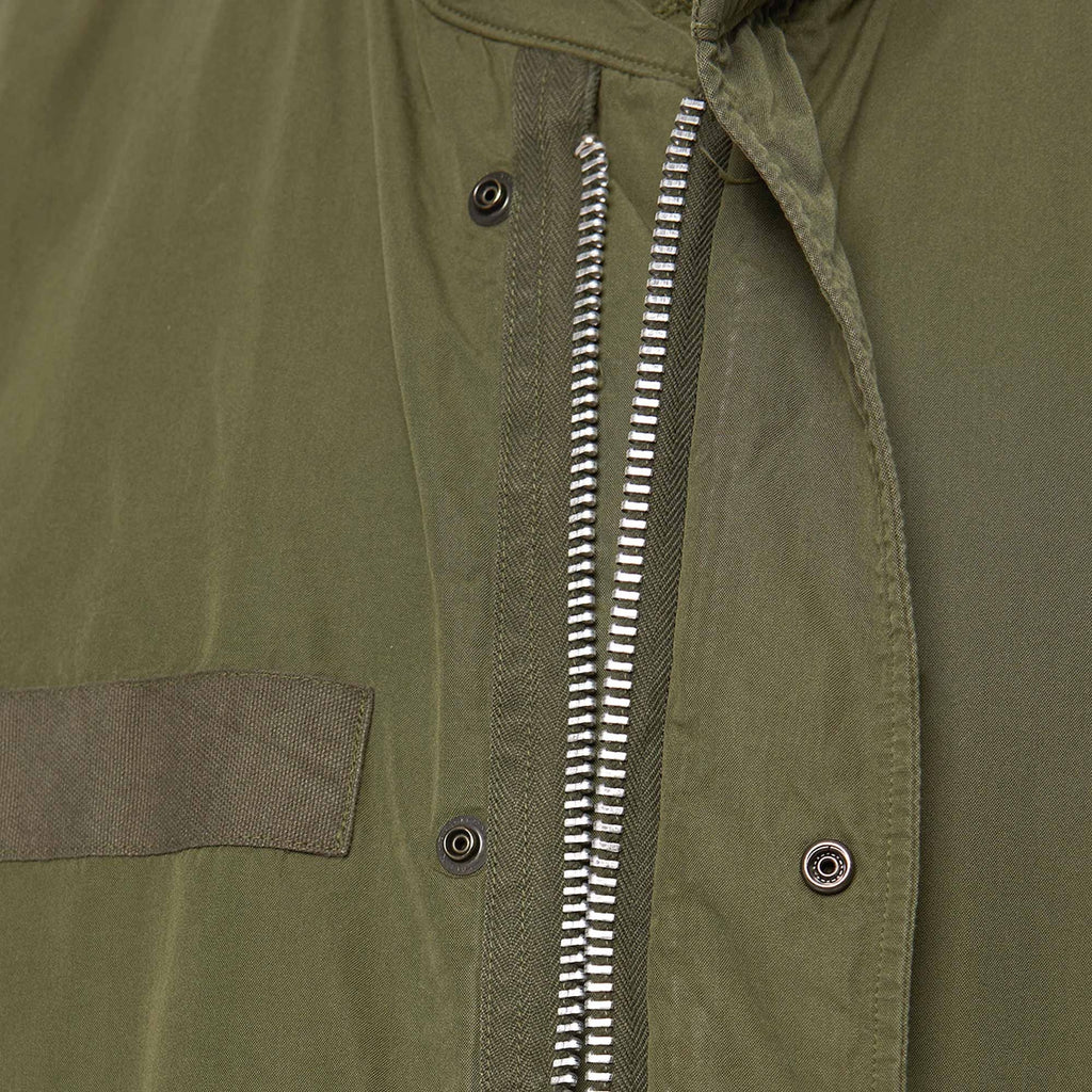 Fish Tail Coat - Army