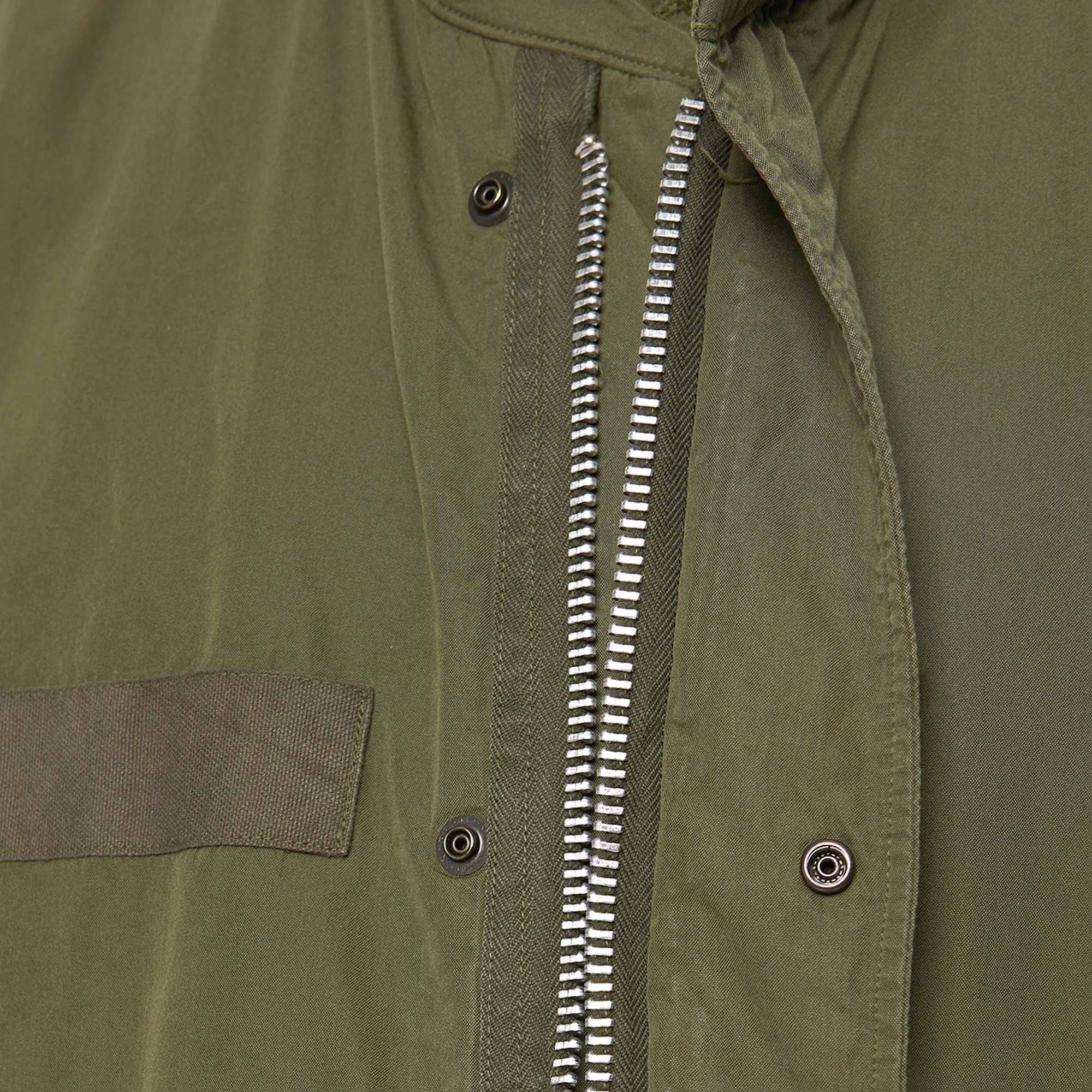 Fish Tail Coat - Army