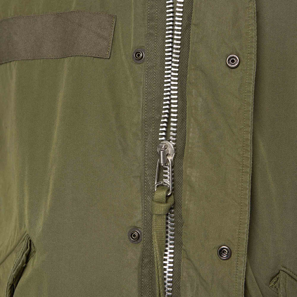 Fish Tail Coat - Army