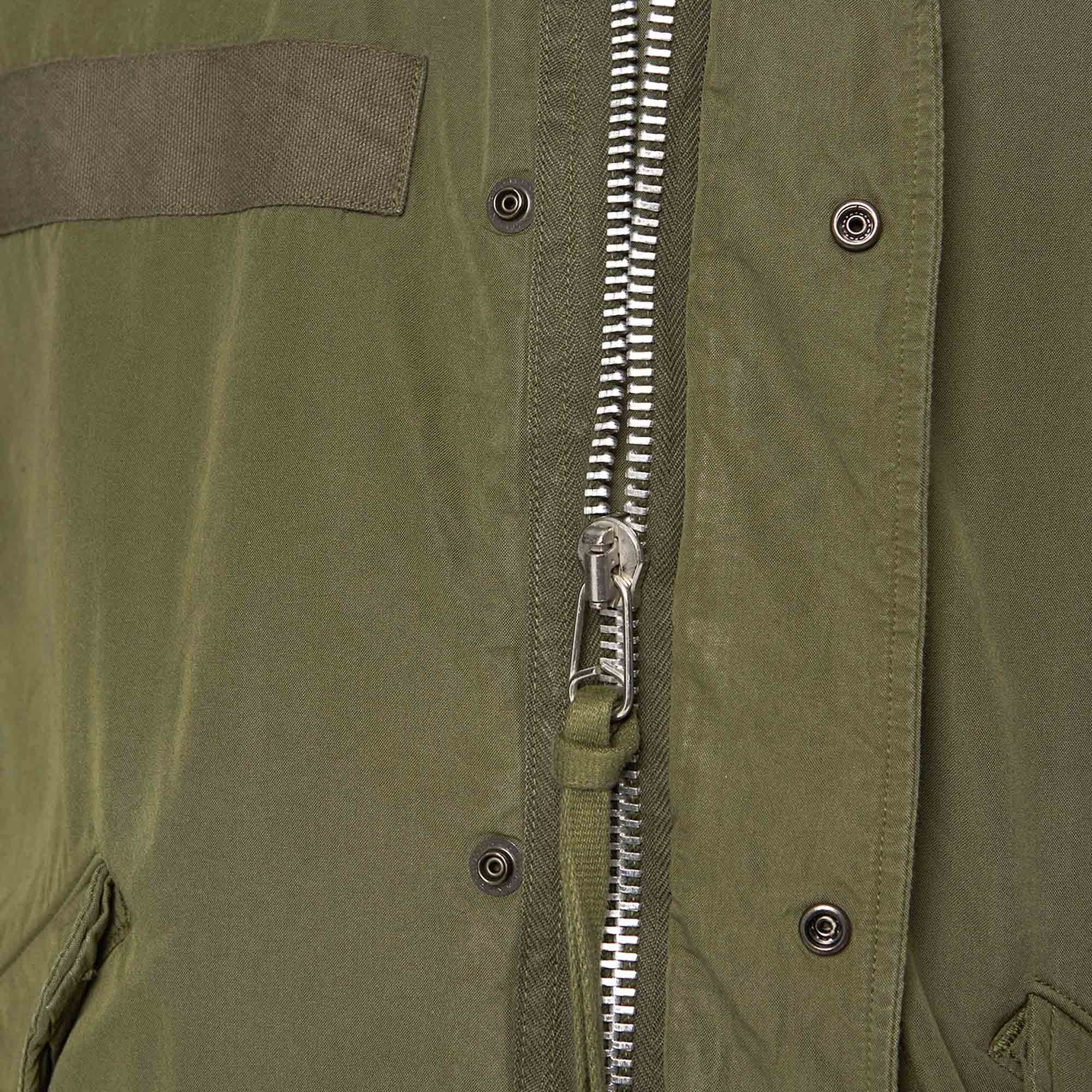 Fish Tail Coat - Army