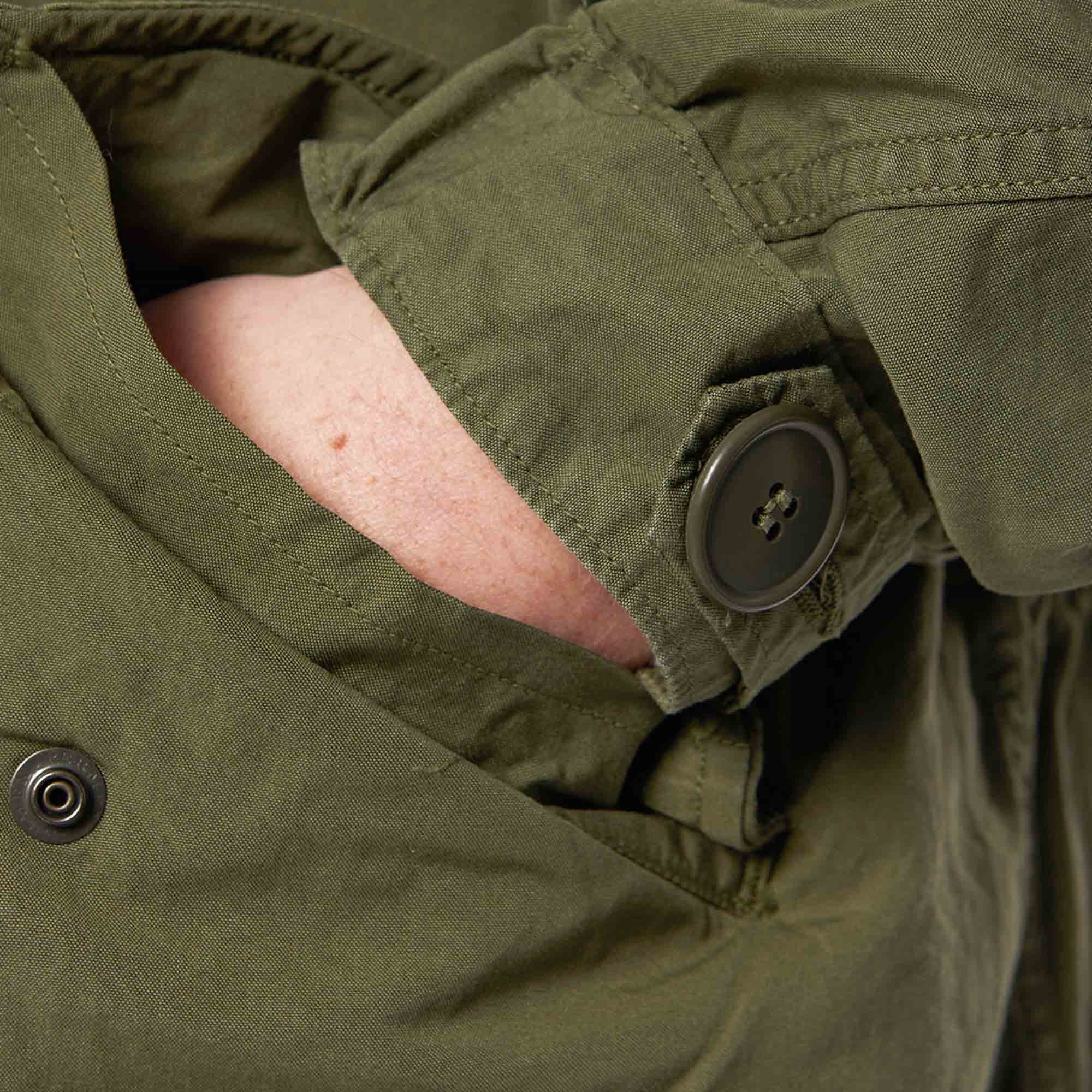 Fish Tail Coat - Army