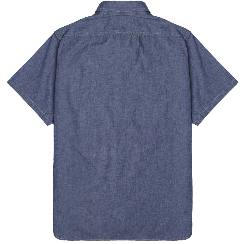 OrSlow Chambray Work Shirt - Blue