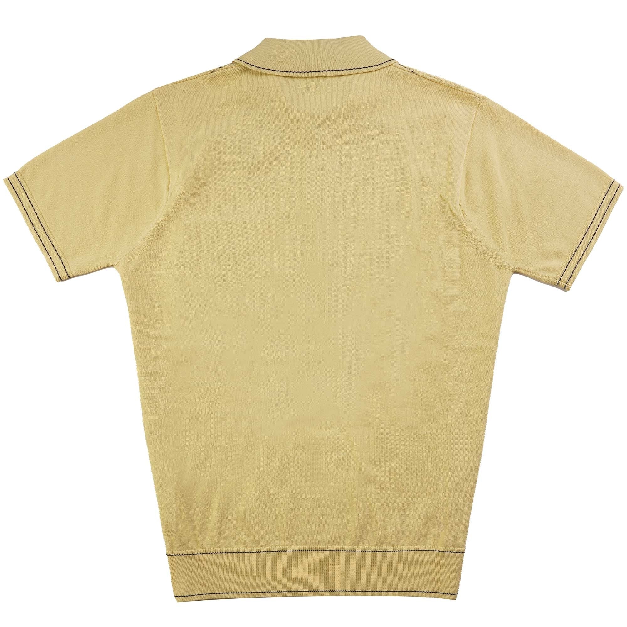 Gabicci Vintage Chris Polo Shirt - Pineapple