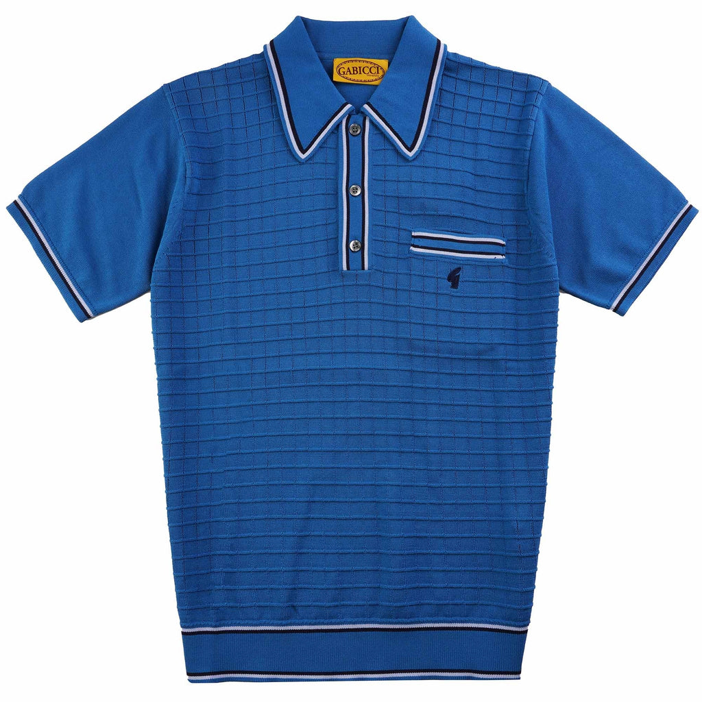 Gabicci Vintage Dario Polo Shirt - Aqua
