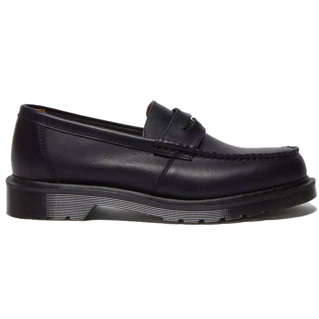 Dr. Martens Made In England Penton Classic Calf Leather Loafers - Black