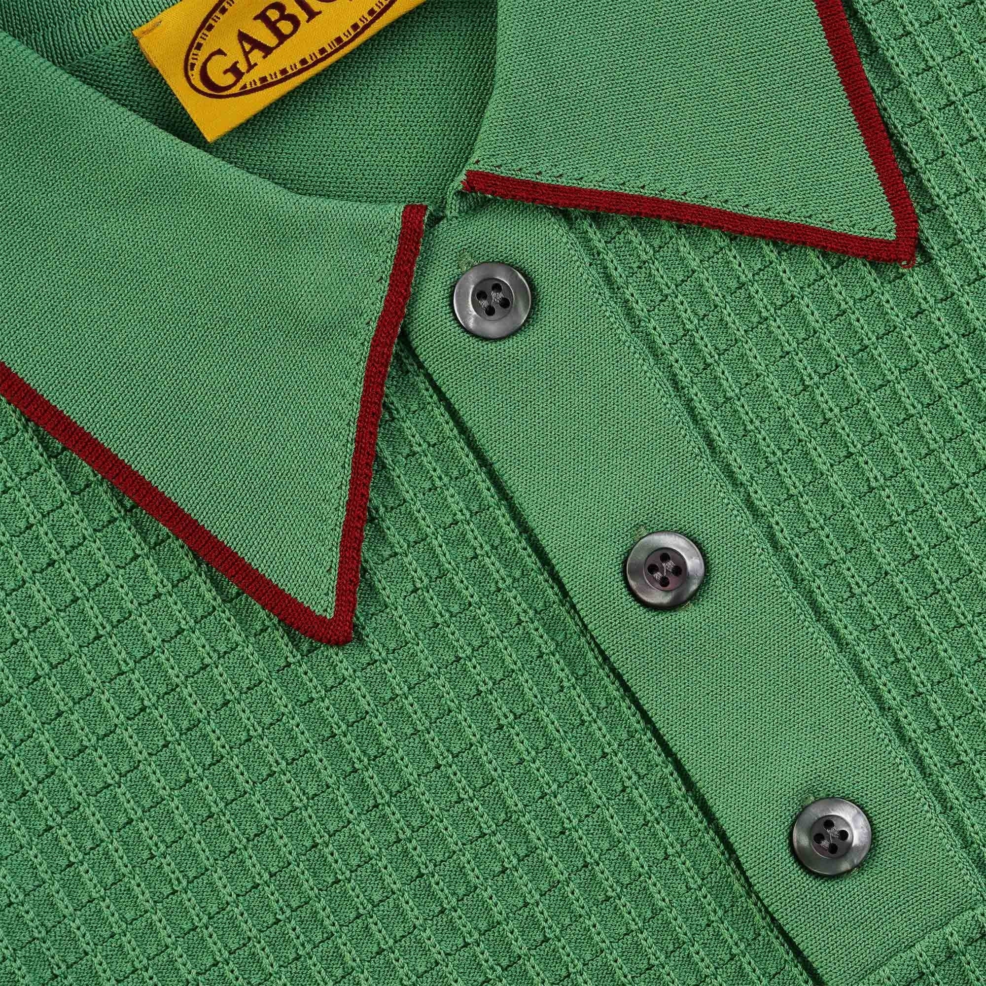 Gabicci Vintage Malcom Polo Shirt - Verde