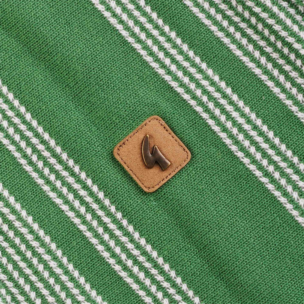 Gabicci Vintage Dante Knitted Polo Shirt - Verde