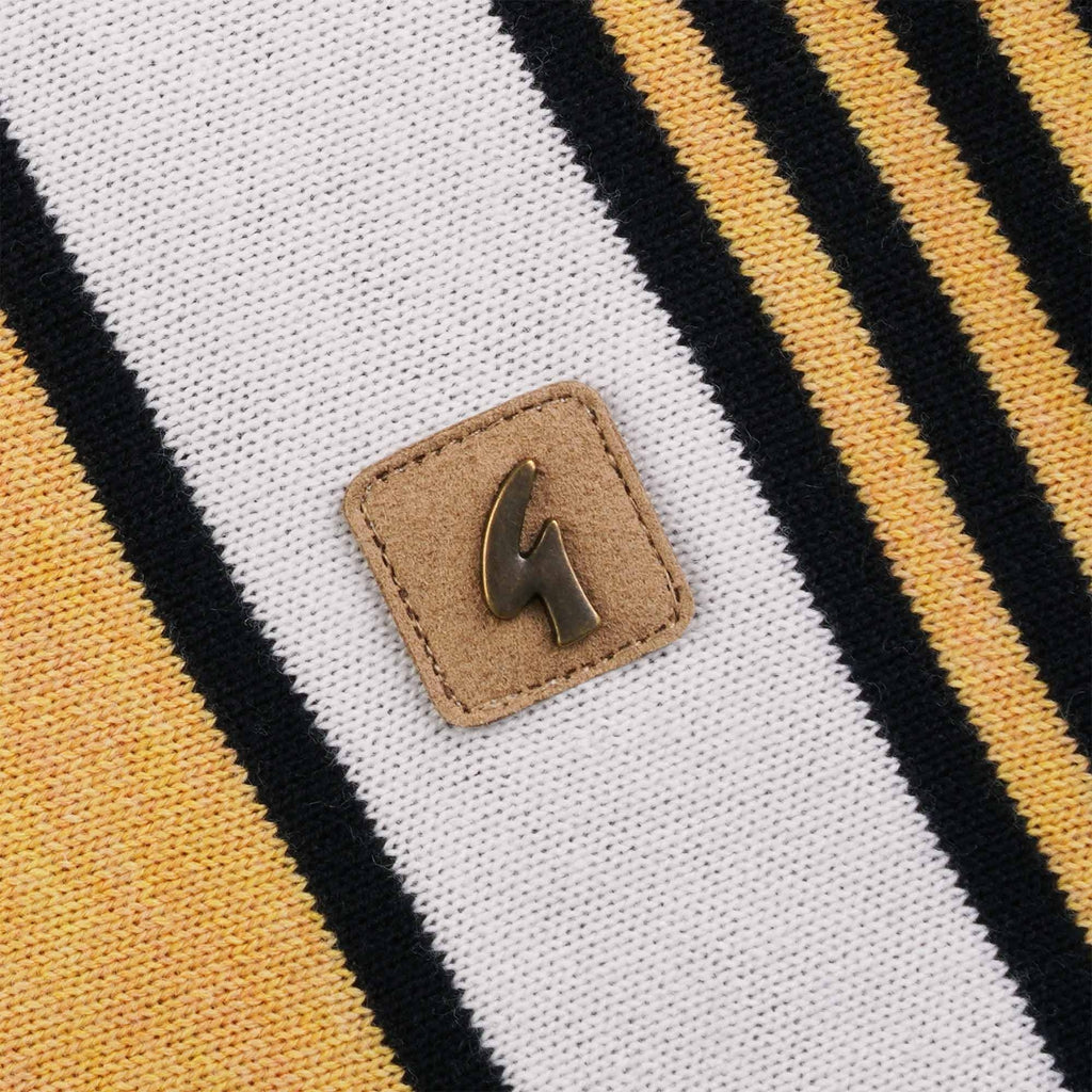 Gabicci Vintage Searle Knitted Polo Shirt - Navy