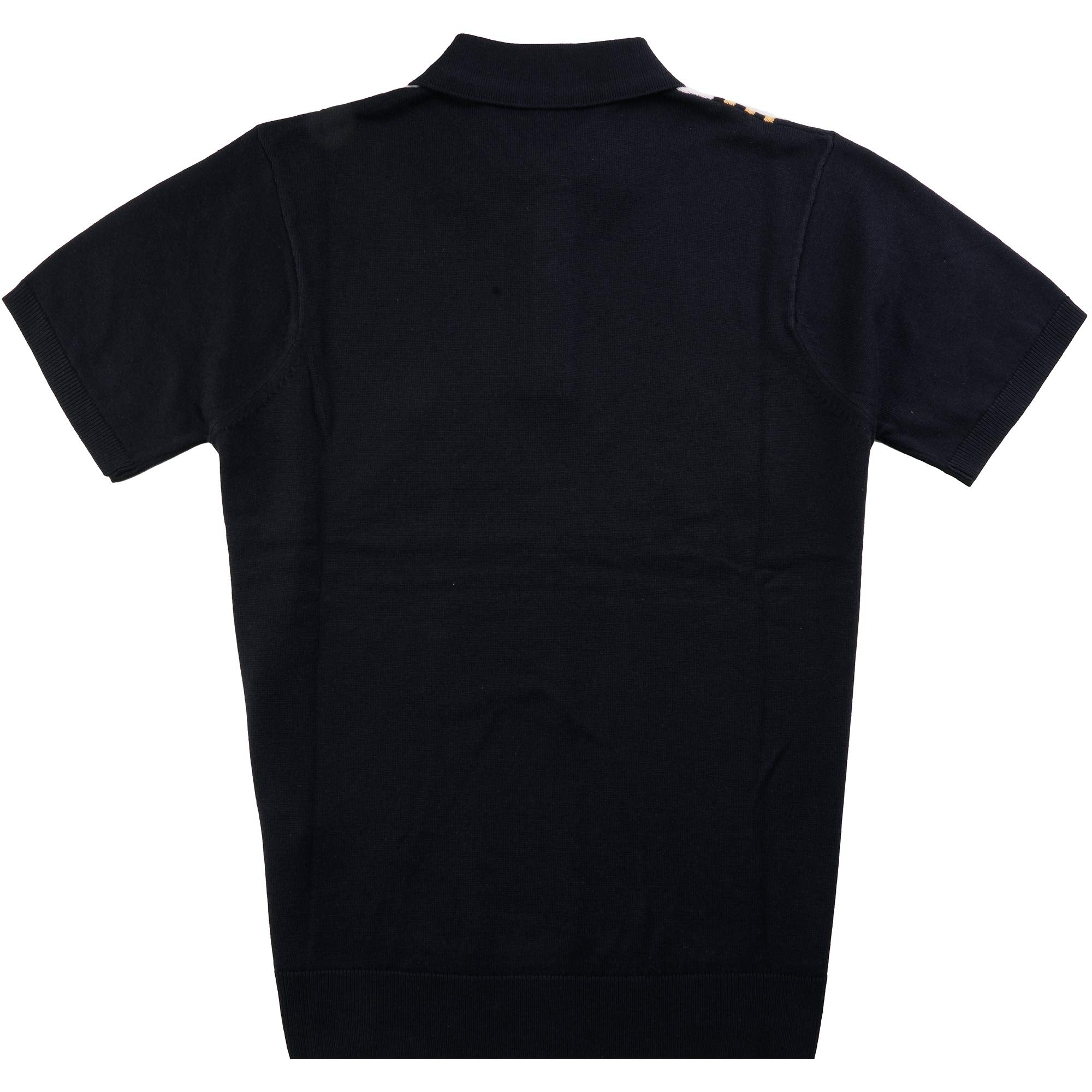 Gabicci Vintage Searle Knitted Polo Shirt - Navy