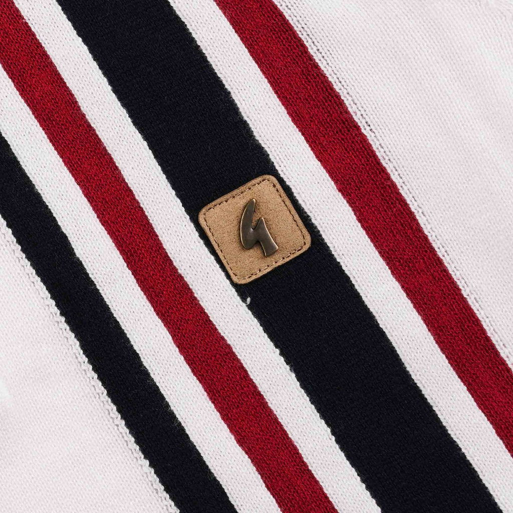 Gabicci Vintage Soda Polo Shirt - White