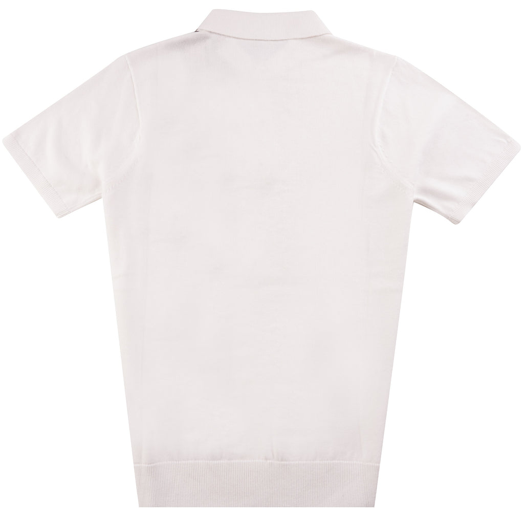 Gabicci Vintage Soda Polo Shirt - White