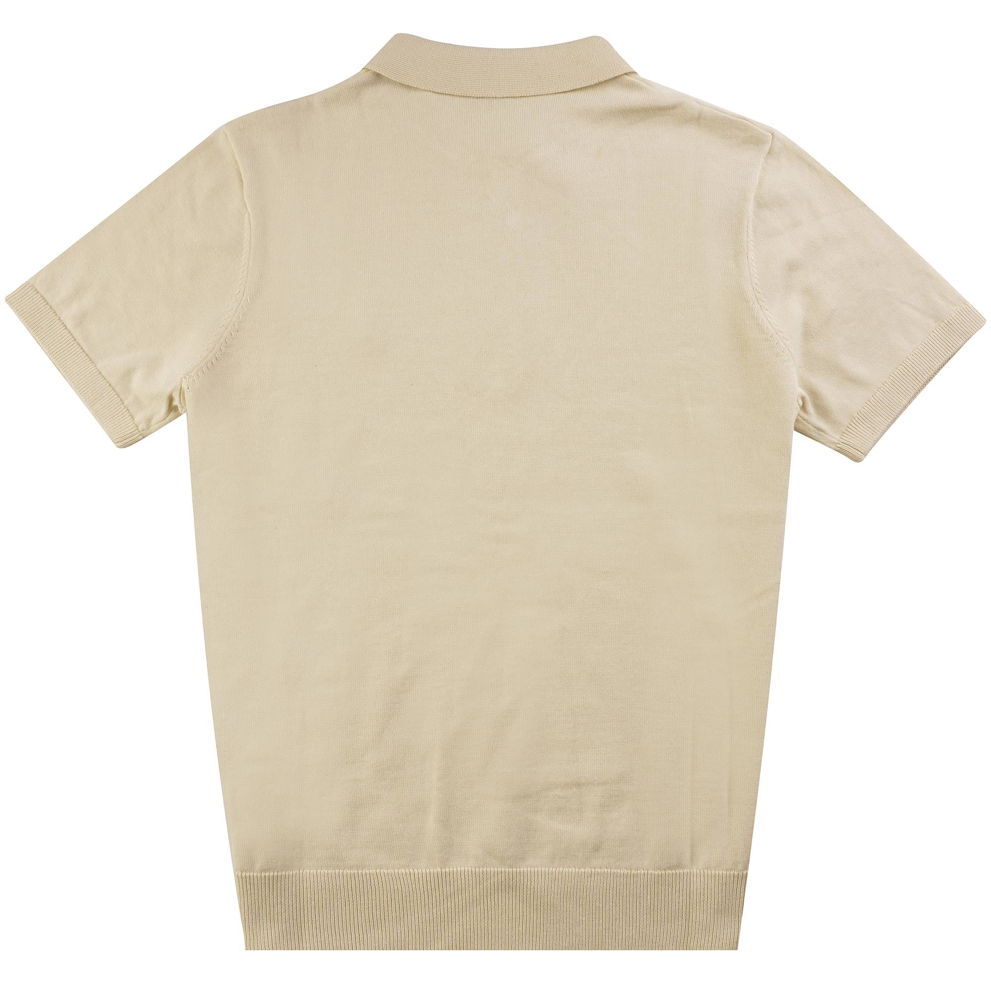 Gabicci Vintage Jackson Polo Shirt - Cream