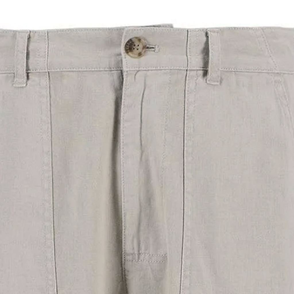 Barbour Linen-Blend Relaxed Trousers - Mist