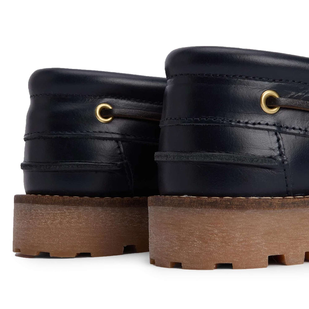 Barbour Re-Engineered Deck Boat Shoes - Navy