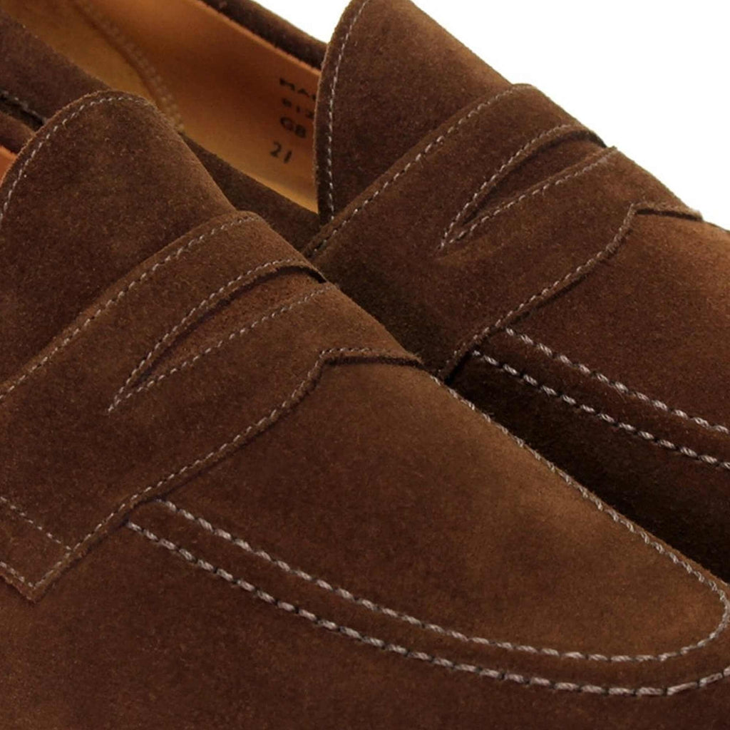 Aldwych Penny Loafers - Polo Snuff Suede