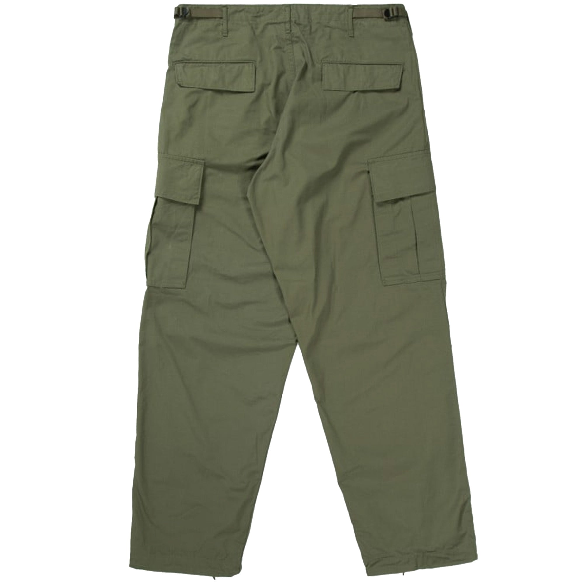 Vintage Fit 6 Pocket Cargo Pants - Army Green
