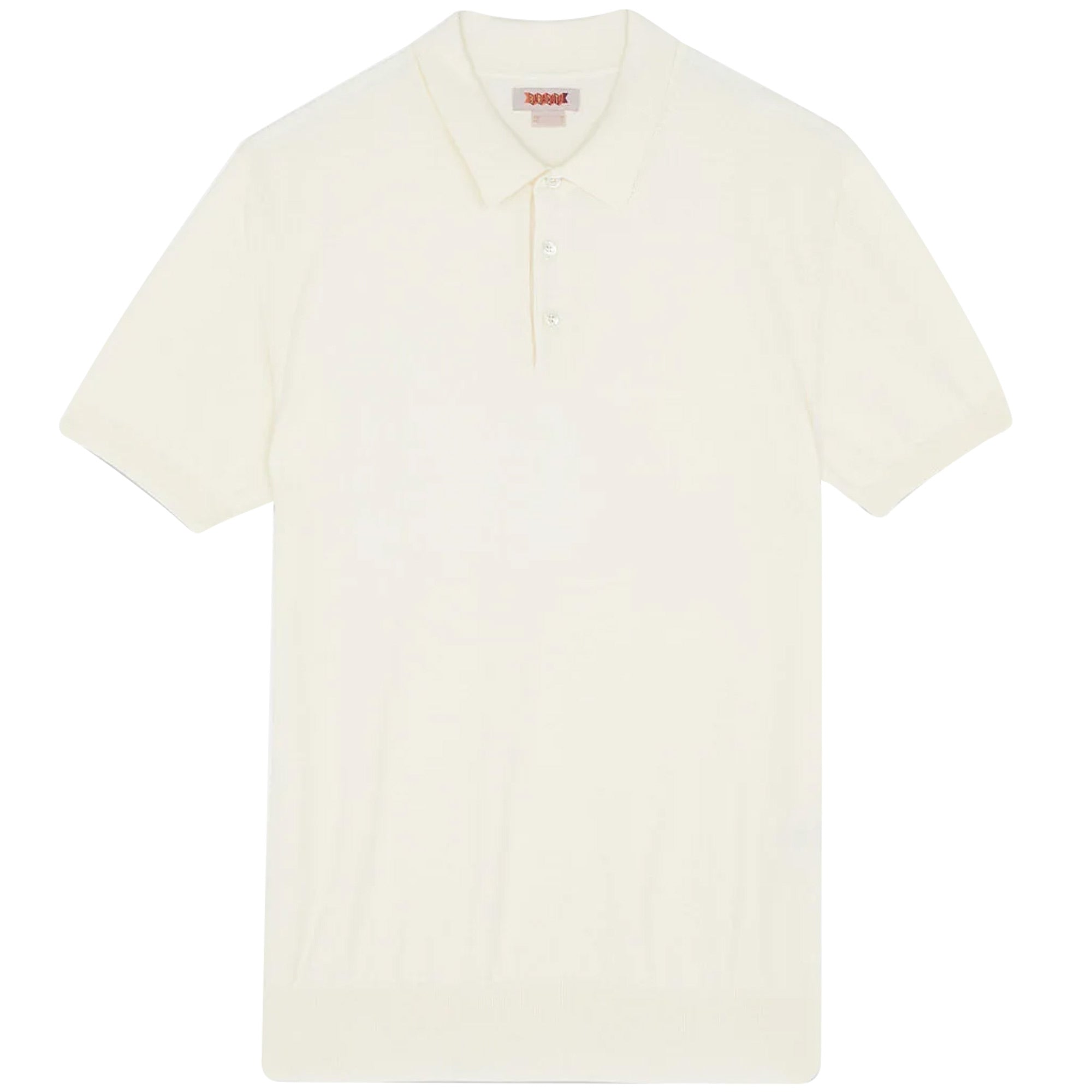 Baracuta Short Sleeve Polo Shirt - Ivory
