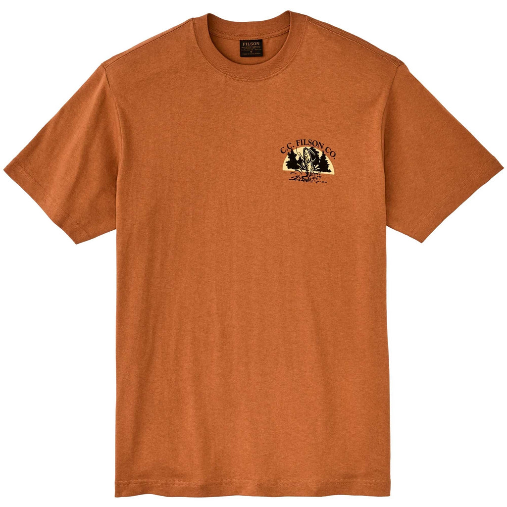 Filson Frontier Graphic T-Shirt - Bourbon