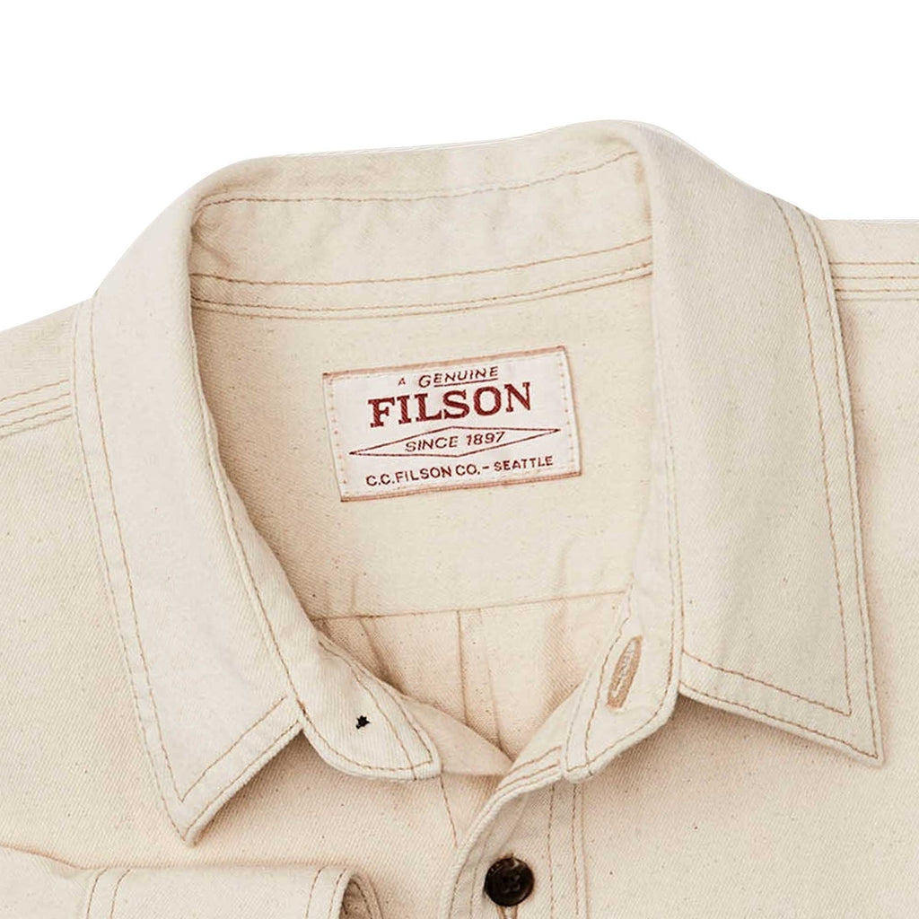 Filson Natural Twill Guide Shirt - Natural