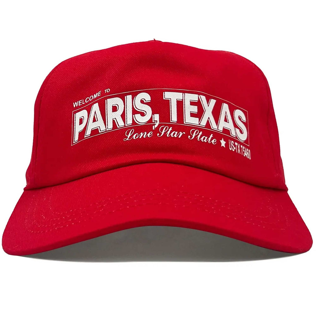 Visit Caps Paris Texas Cap - Red
