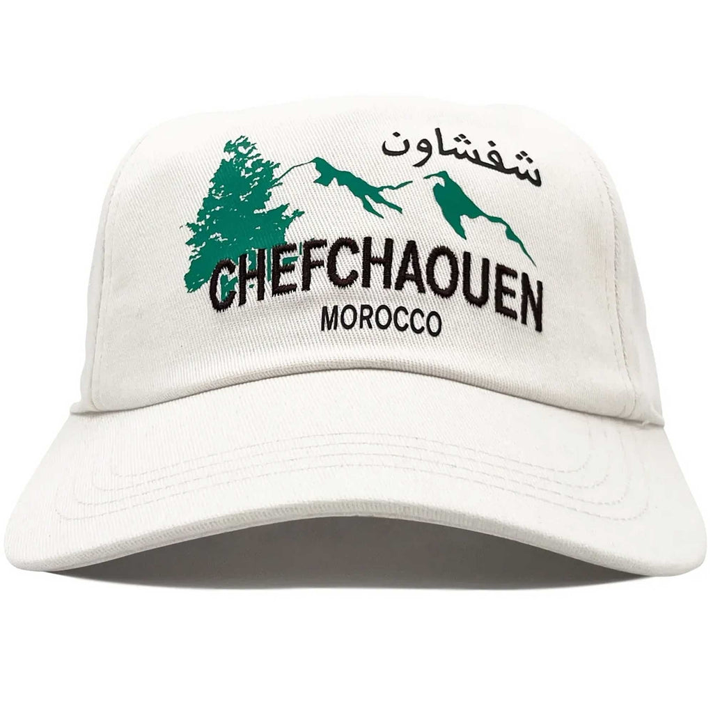 Chefchaouen Cap - White