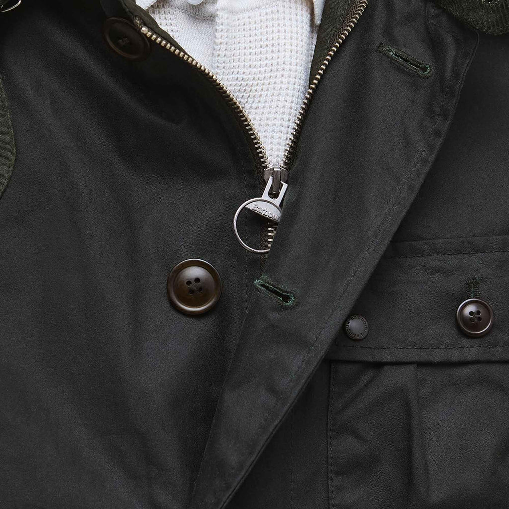 Barbour Forest Waxed Jacket - Sage