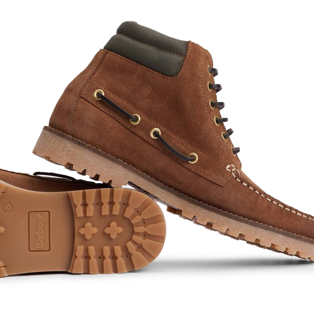 Barbour Tiller Boots - Cognac