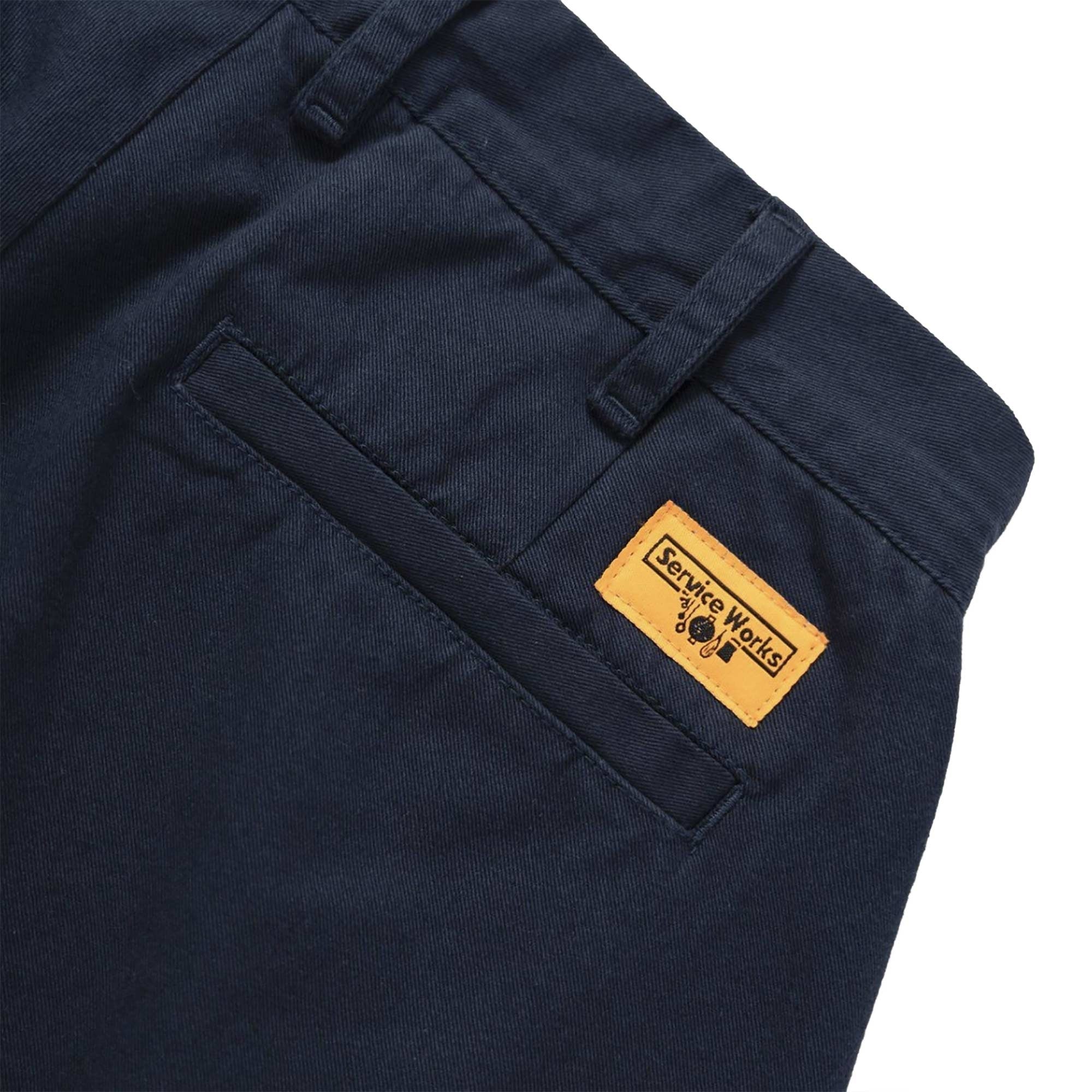 Service Works Drill Part Timer Shorts - Navy